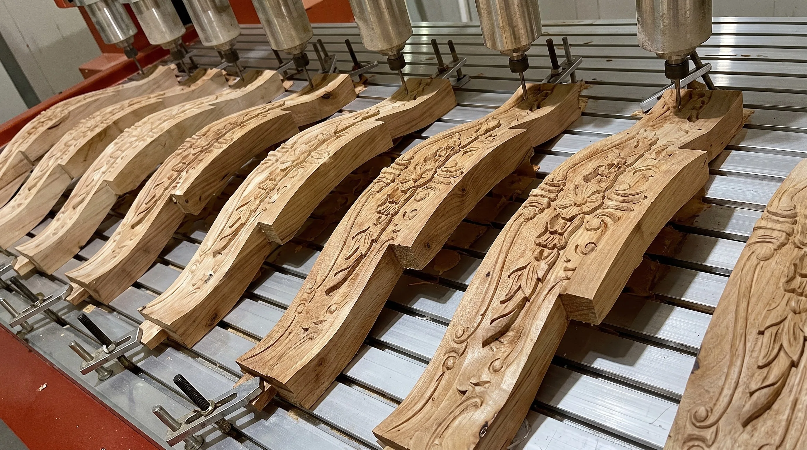 Gia công CNC gỗ tại xưởng HTC Wood